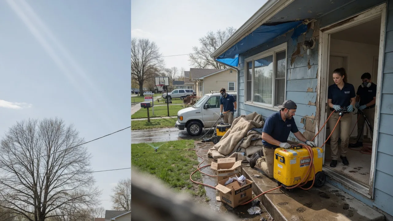 Basement Flood Cleanup in Singers Glen, VA near me